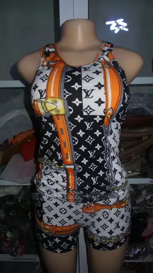 Beautiful Designer Ladies Set Of Two Shorts And Top