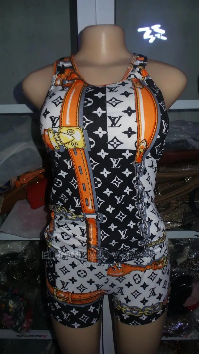 Beautiful Designer Ladies Set Of Two Shorts And Top