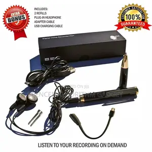 New HD Voice Audiorecorder Pen 22hrs Record After Charge