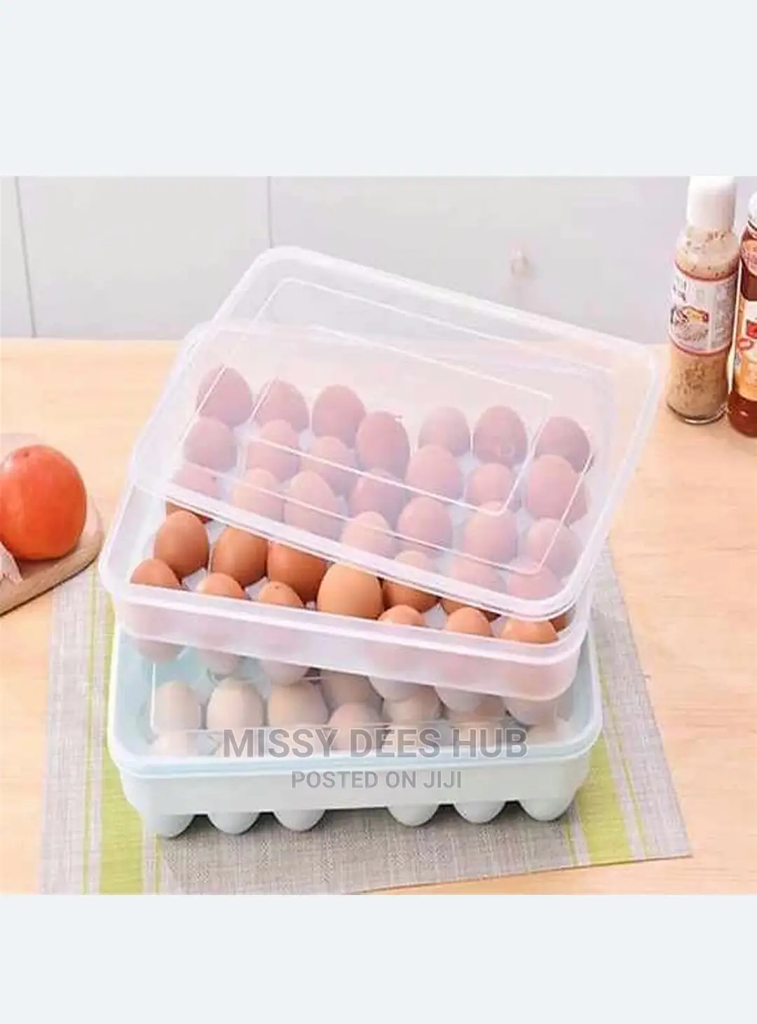 34 Grids Egg Storage Box...