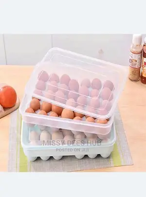 34 Grids Egg Storage Box...