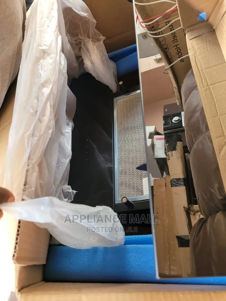 Glass Heat Extractor 60cm With Charcoal Filter