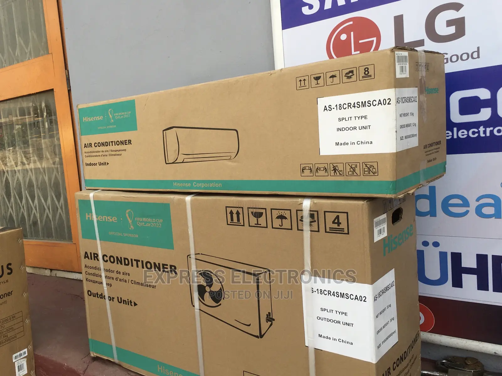 Big Power Motor 3.9hp Spit Hisense Low Noise AC