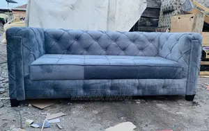 Gray 3 Seats Sofa
