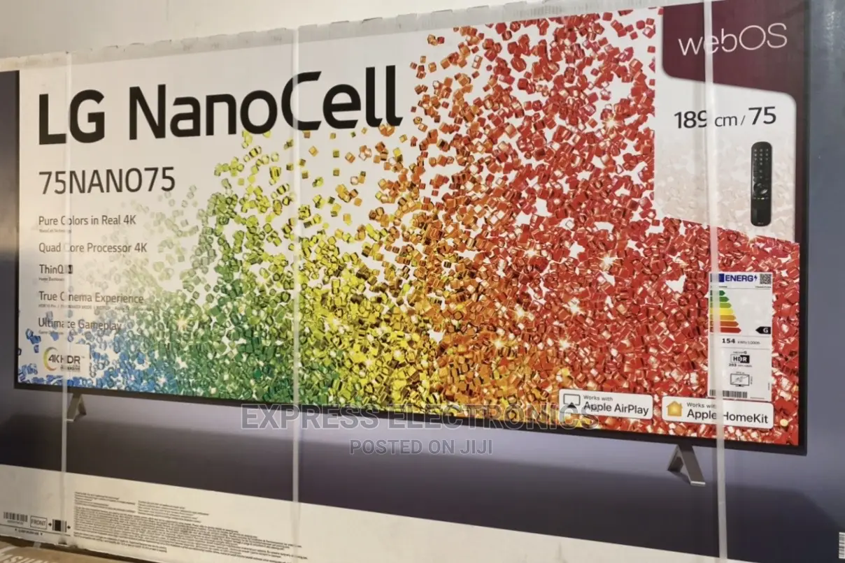 Stylish 50” Smart UHD LED LG 75NANO75 Nano Cell 50+Dstv