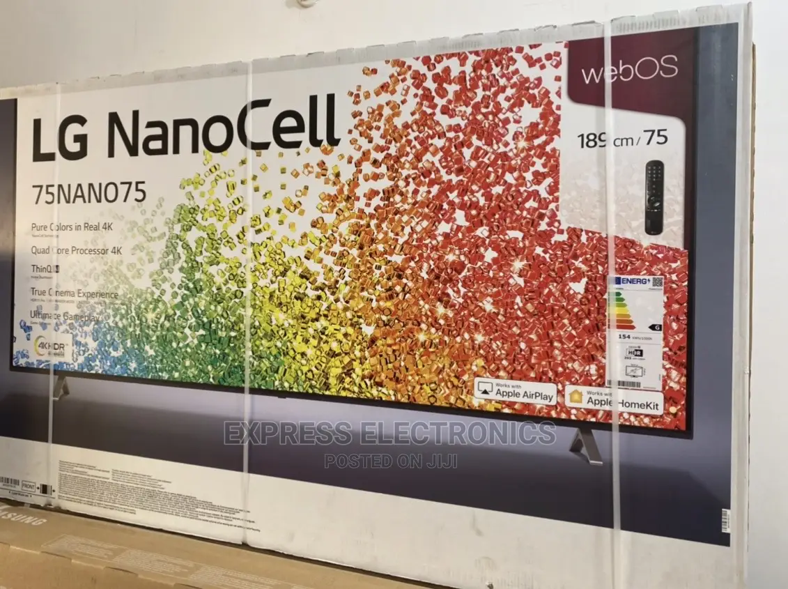 Stylish 50” Smart UHD LED LG 75NANO75 Nano Cell 50+Dstv