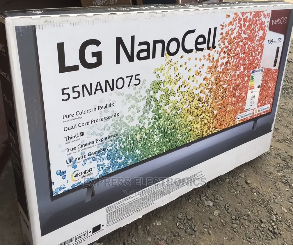 55nano756pa LG Nanocell Nano75 55'' Smart Tv{Free Dstv}