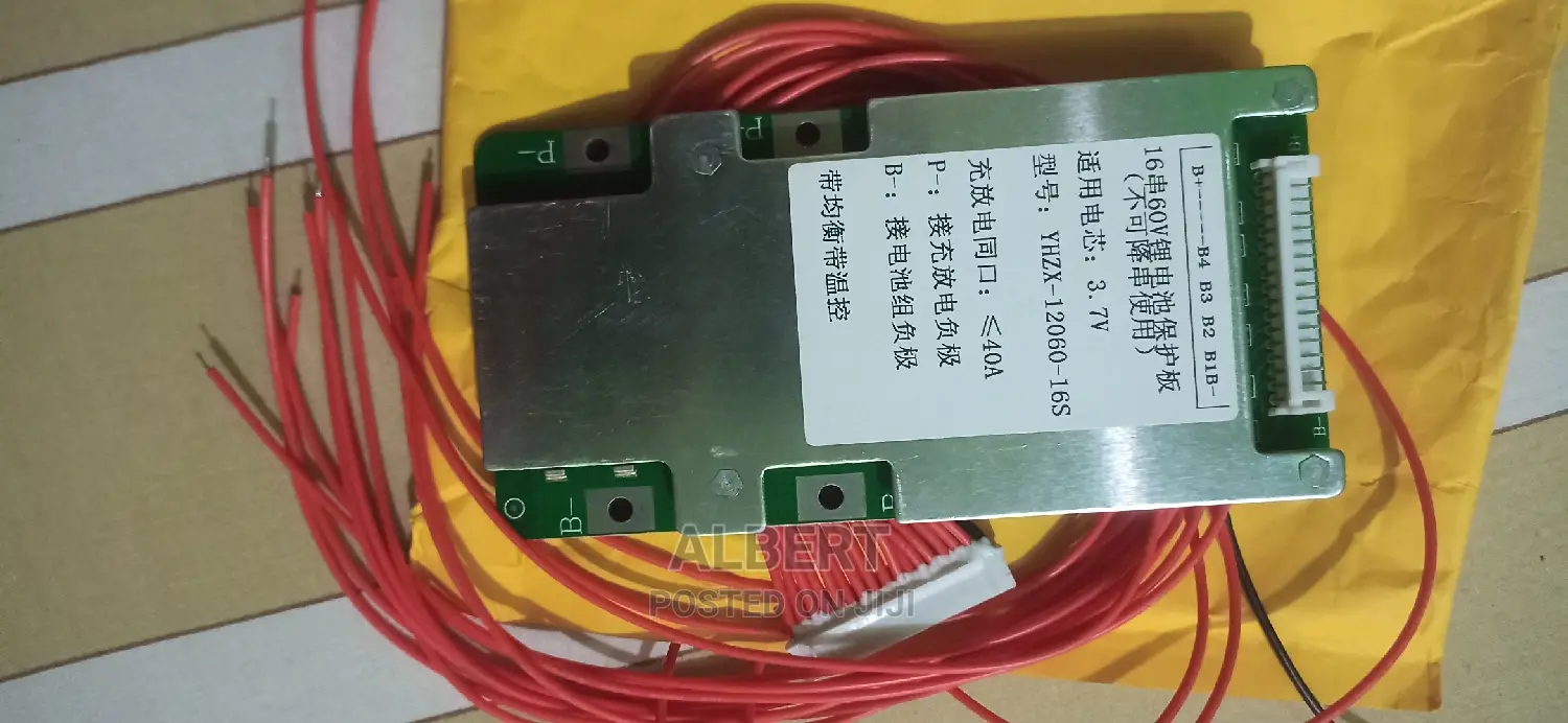 60v 16s 40A Lithium Battery BMS 3.7v