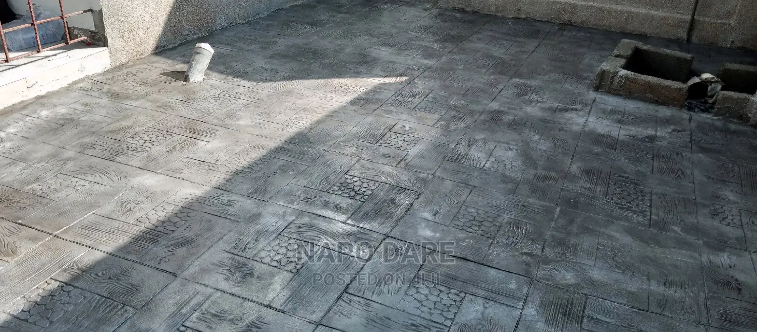 Concrete Stamp Decor