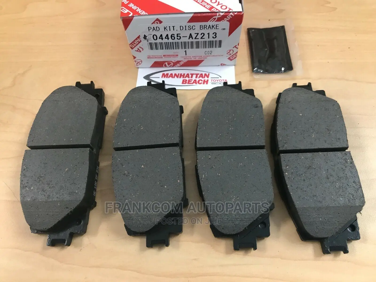 Yaris Front Brake Pads