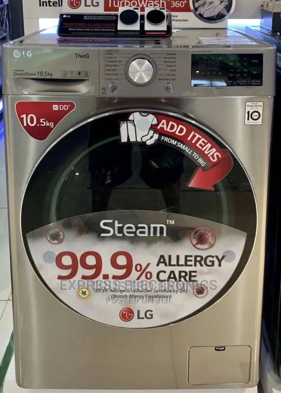F4V5RYP2T 10.5kg Vivace Washing Machine,With AIDD Technology