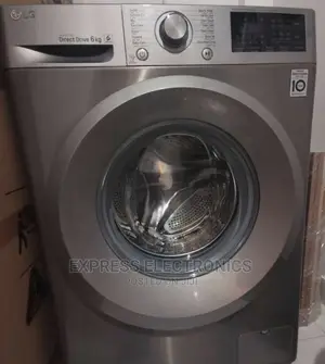 Front Load (Wash Only) Washine Machine 6kg, Silver, Inverter