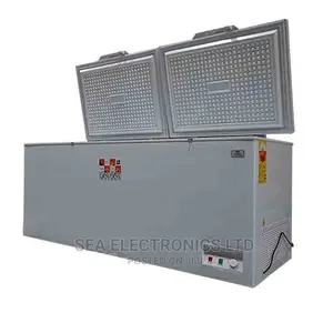 New Pearl 708ltrs Double Door Chest Freezer PCF-850(Silver)