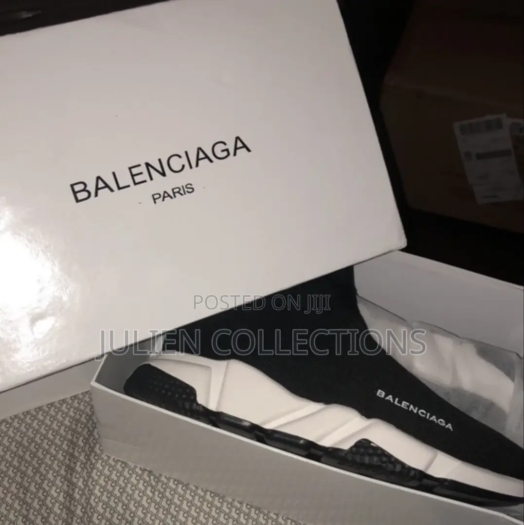 Balenciaga Socks Og Blackwhite