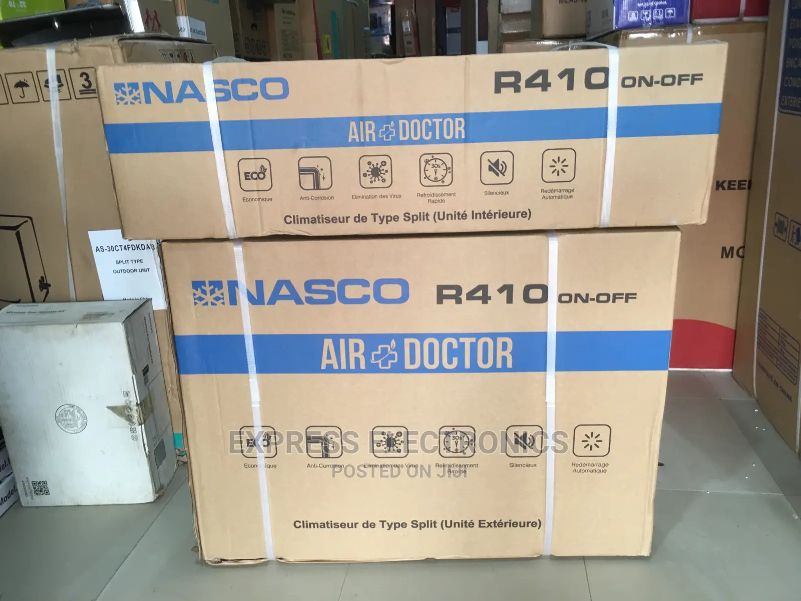 Nasco Anti-Fungus Functions Golden Fin Sleep Mode 2.5hp AC