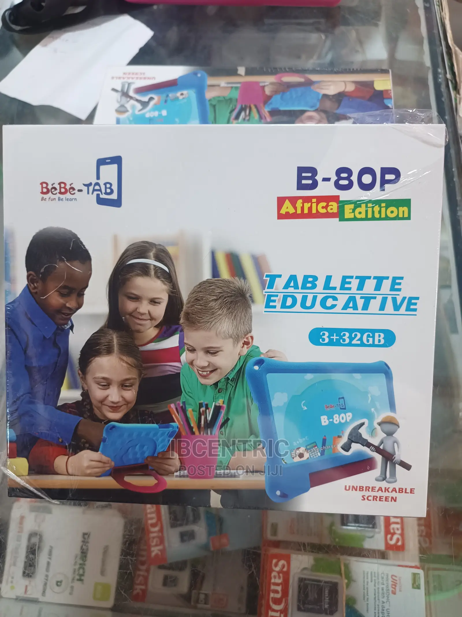 Bebe Tab B80P Android Kids Tablet (Single Sim)