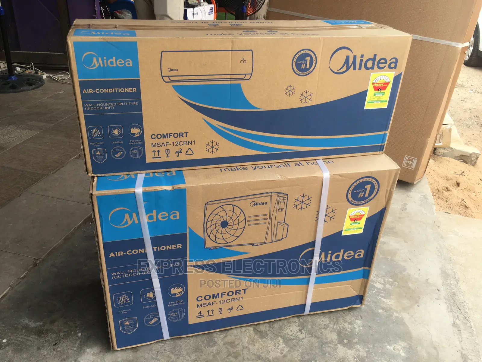 Midea 1.5hp Unique Indoor Panel Color and Design Spot AC