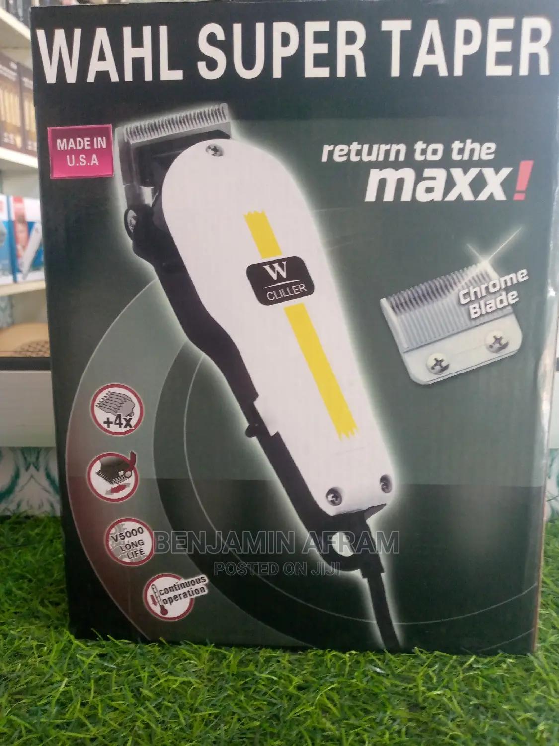 Return to Max Barbering Machine