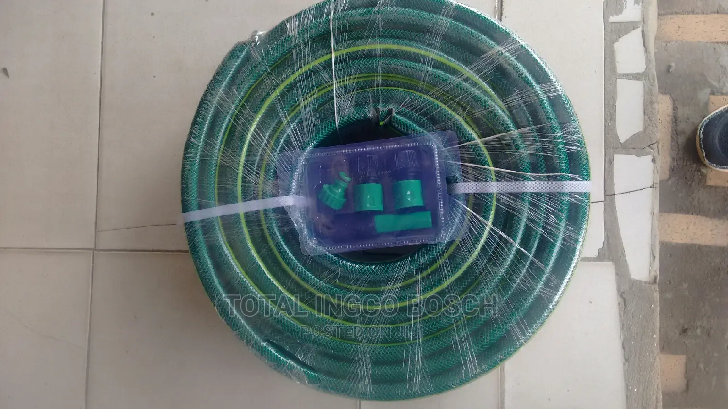 Italian Ferrobel Garden Hose With Sprinkler 50 Meters