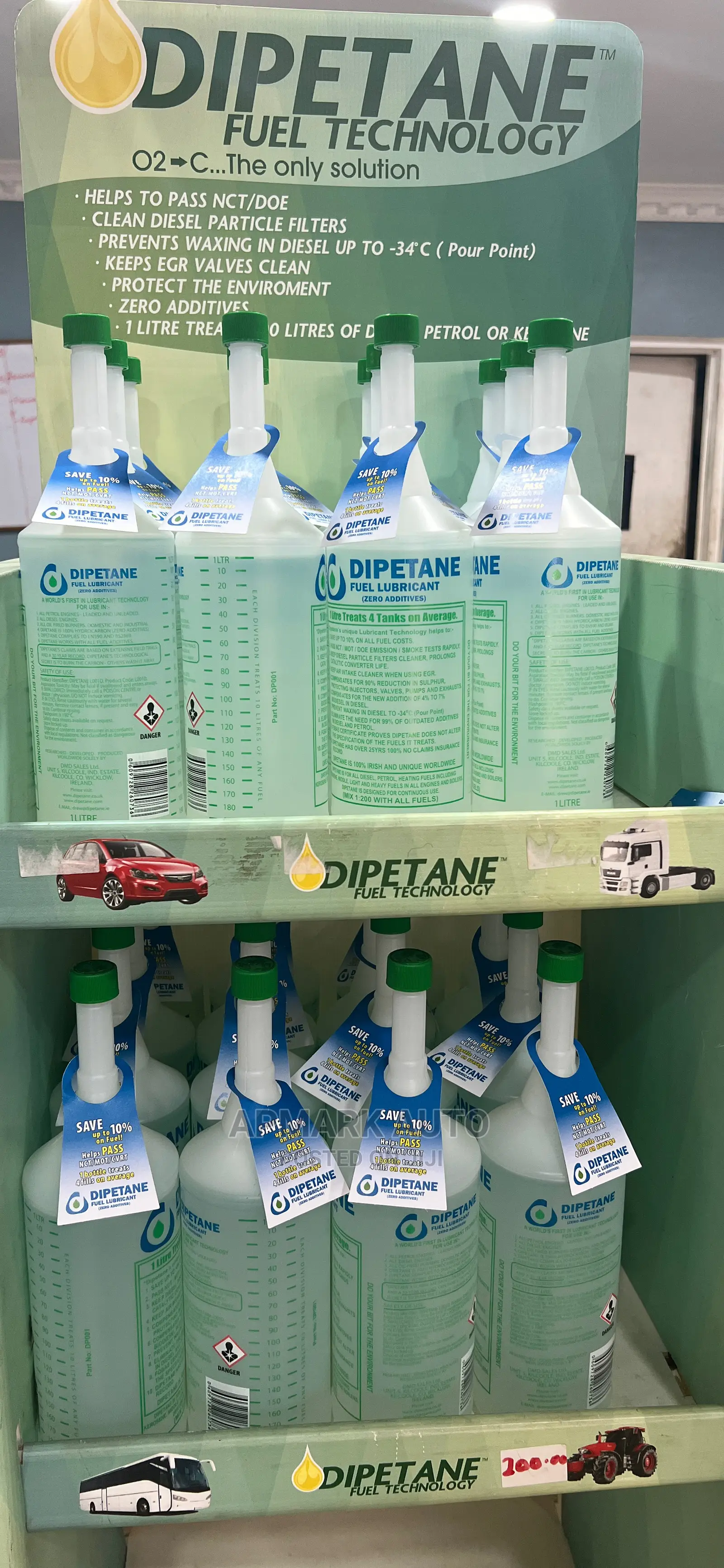 Dipetane Diesel Particulate Filter DPF Cleaner All Cars
