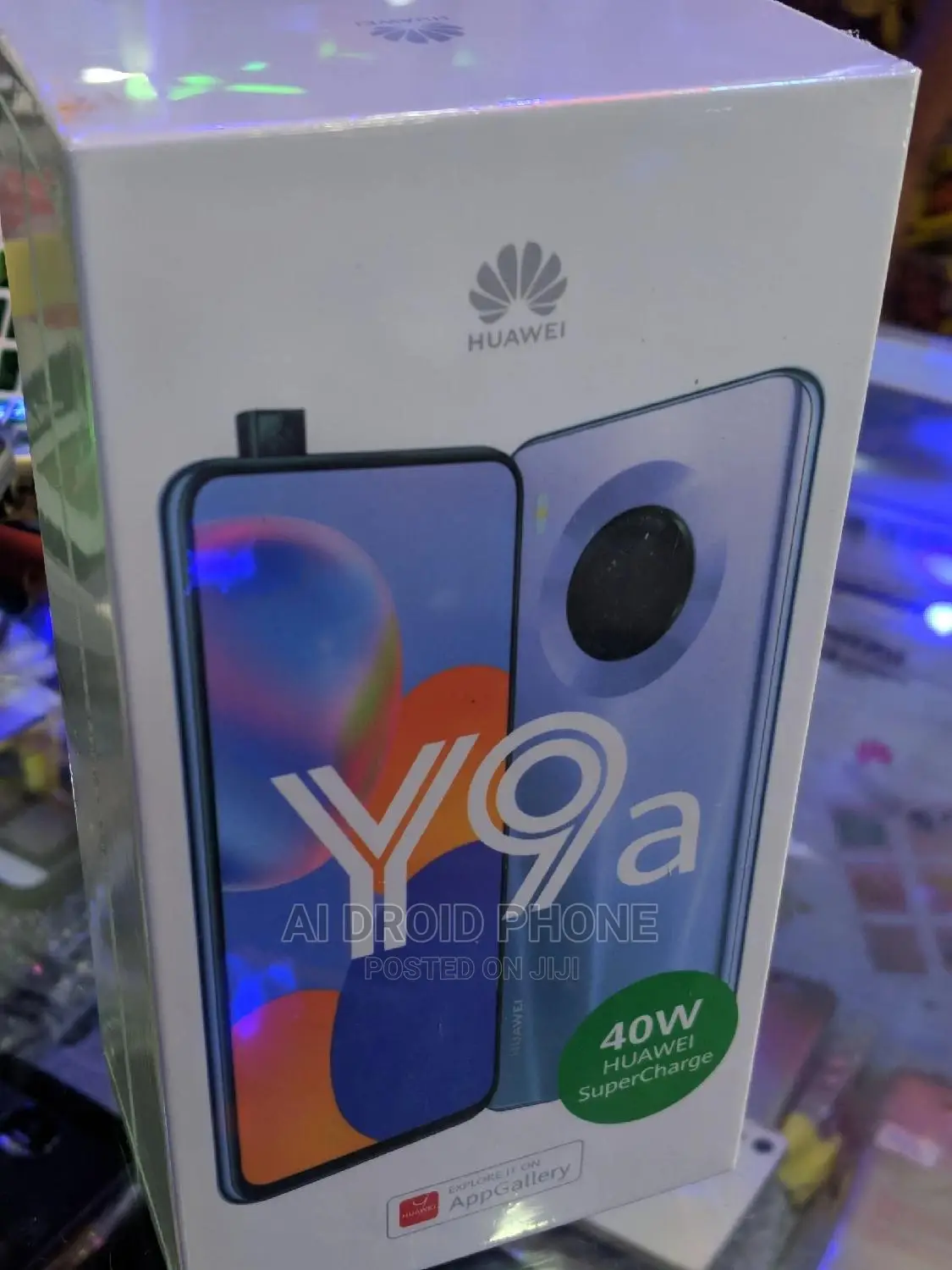 New Huawei Y9a 128 GB Blue