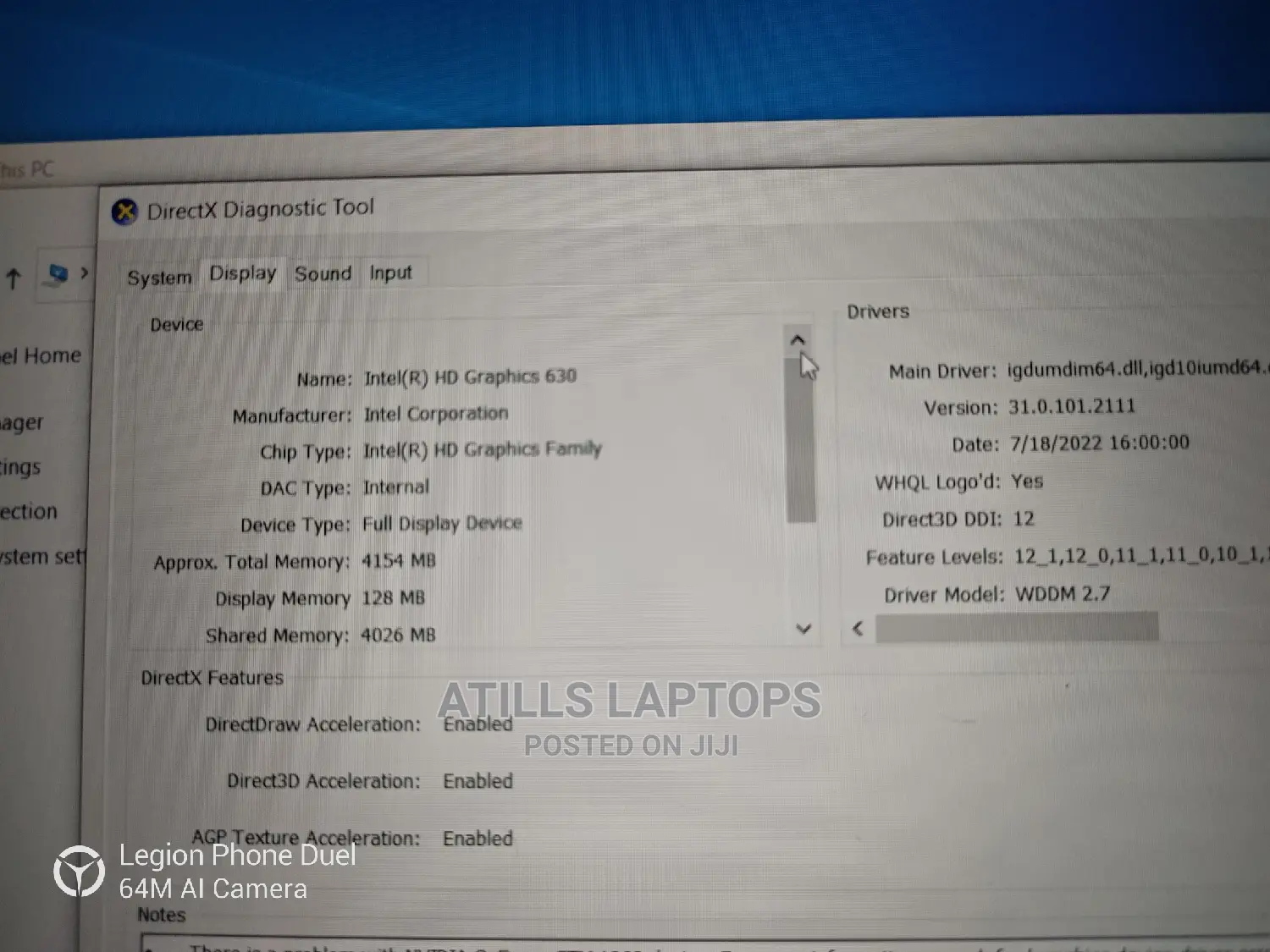 Laptop Lenovo Y70 8GB Intel Core I5 HDD+SSD 1.5T
