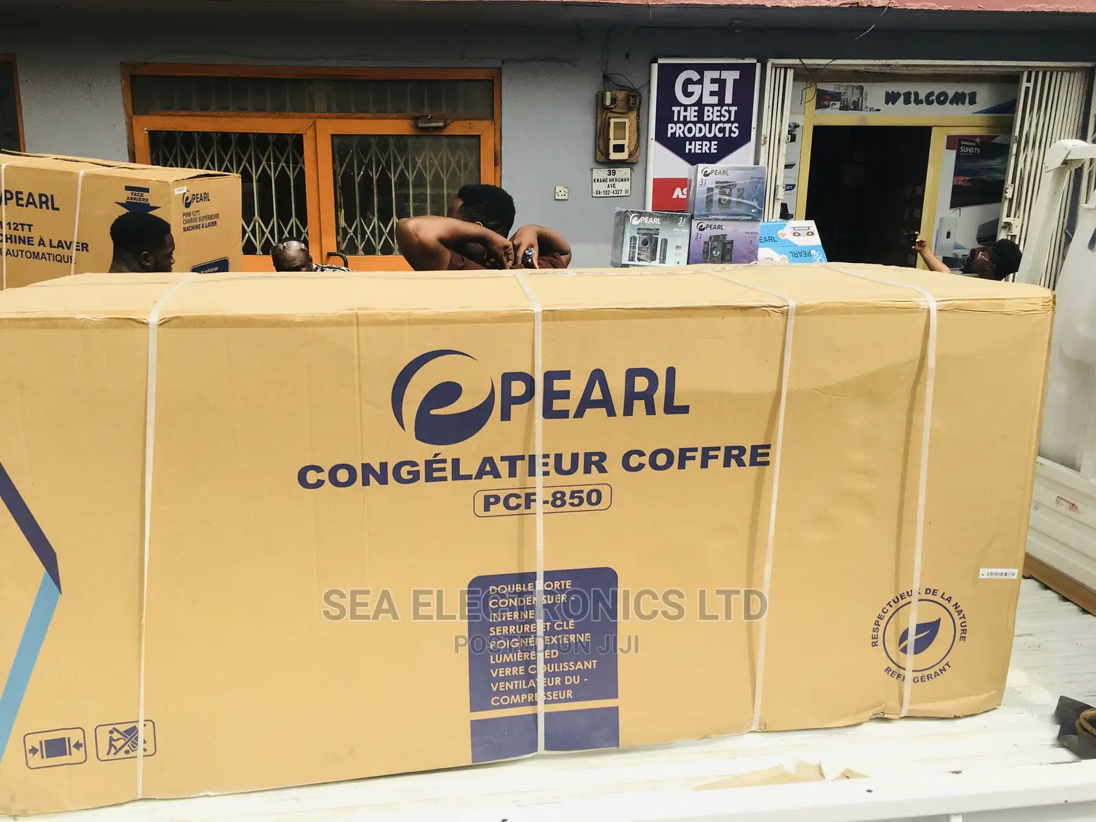 Pearl Chest Freezer 708 Litres Double Door