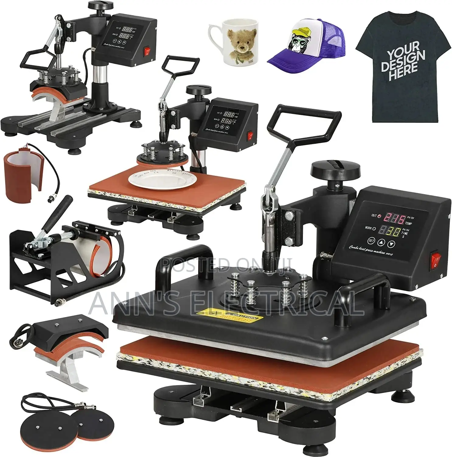15 in 1 Heat Pressing Machine