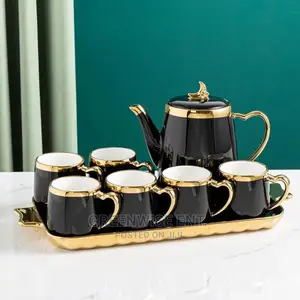 Creative Ceramic Suit. 7 Set Luxury Tea Jug