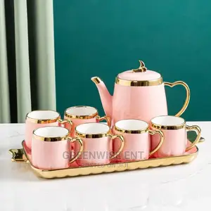 Creative Ceramic Suit. 7 Set Luxury Tea Jug