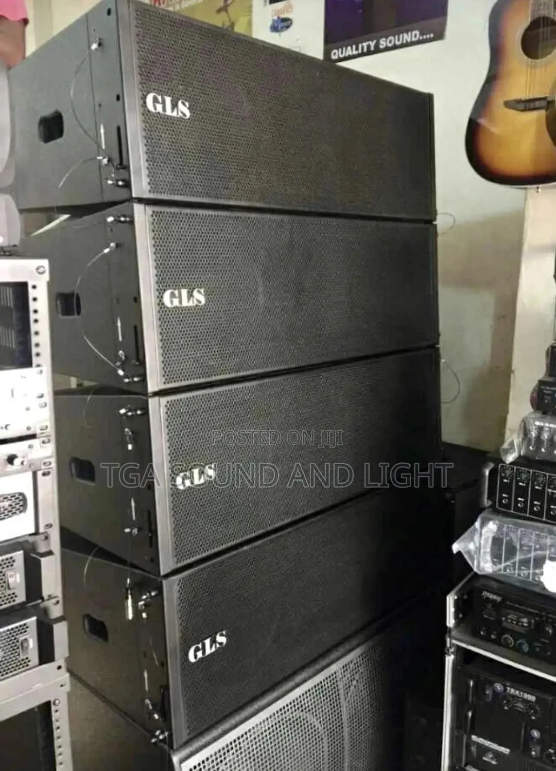Gls 12 Inch Line Array Set - 4 Pairs