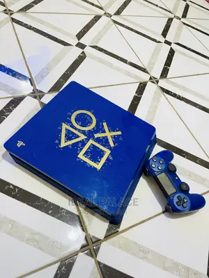 Ps4 Slim Blue Edited Edition With 10 Games