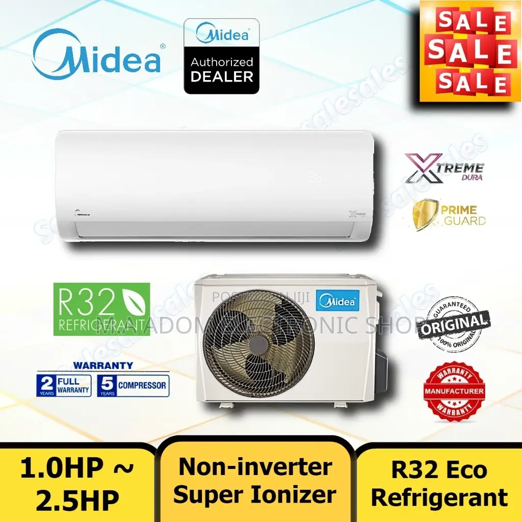 Eco Friendly Midea 2.5 R32gas Inverter Air Conditioner