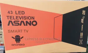 Hot Cake 43”Smart Asano Android +Free DSTV) Tv