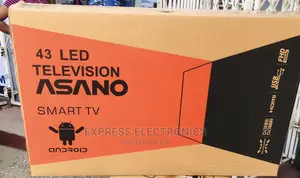 Hot Cake 43”Smart Asano Android +Free DSTV) Tv