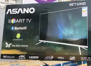 Hot Cake 50”Uhd {+Dstv}Smart Android Bluetooth Asano Tv