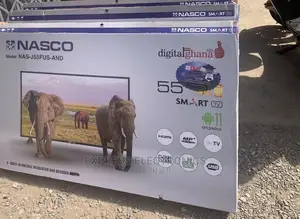 NAS-J55FUS-AND 55”{+DSTV}UHD Smart Android Tv Digital