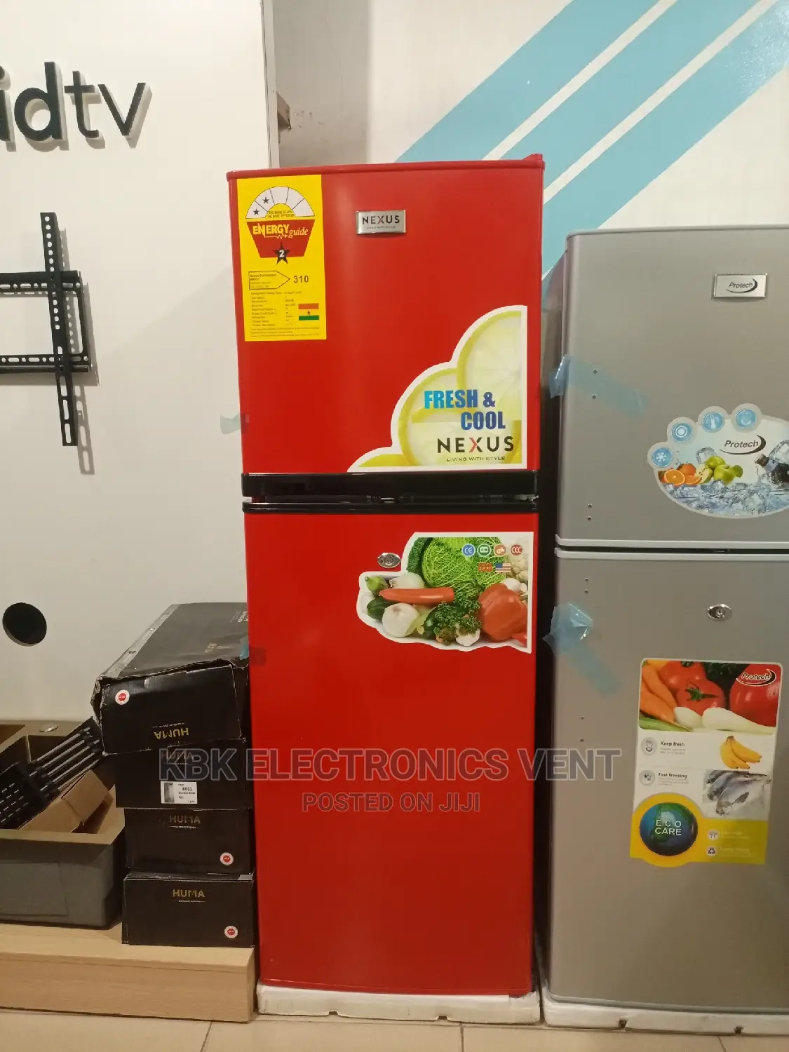 Nexus 138ltr Double Door Refrigerator