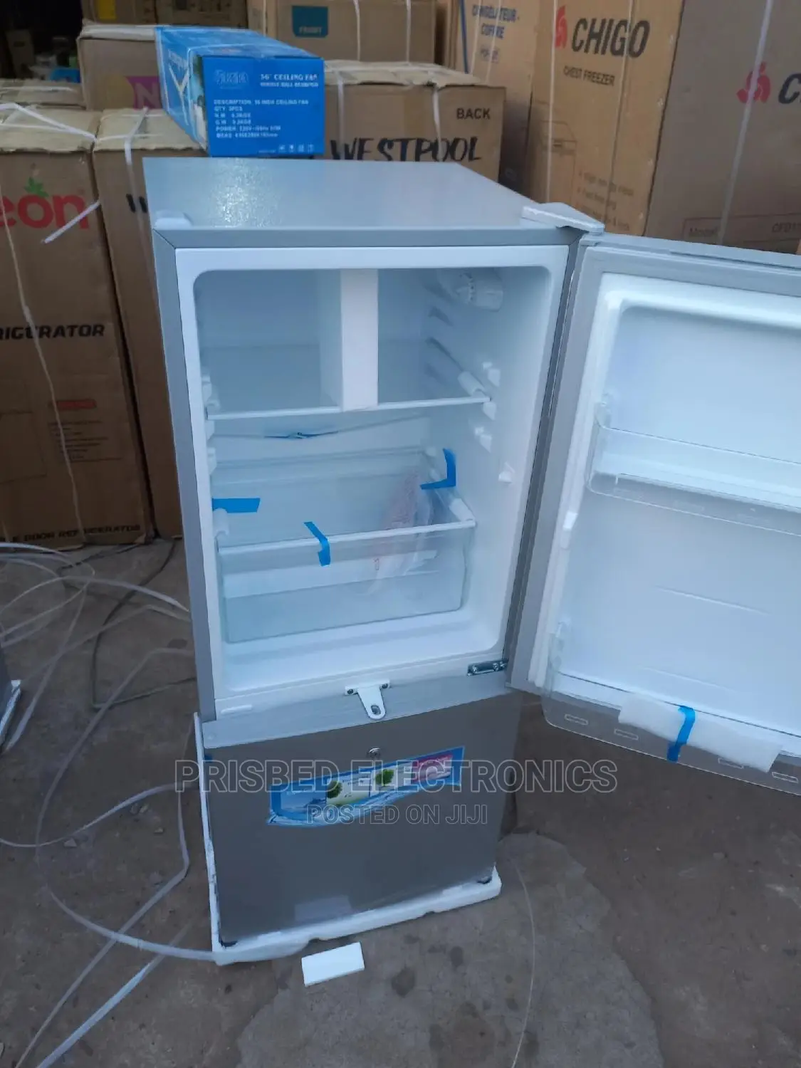 Westpool Durable Fridge 117 Litres Bottom Freezer (4stars)