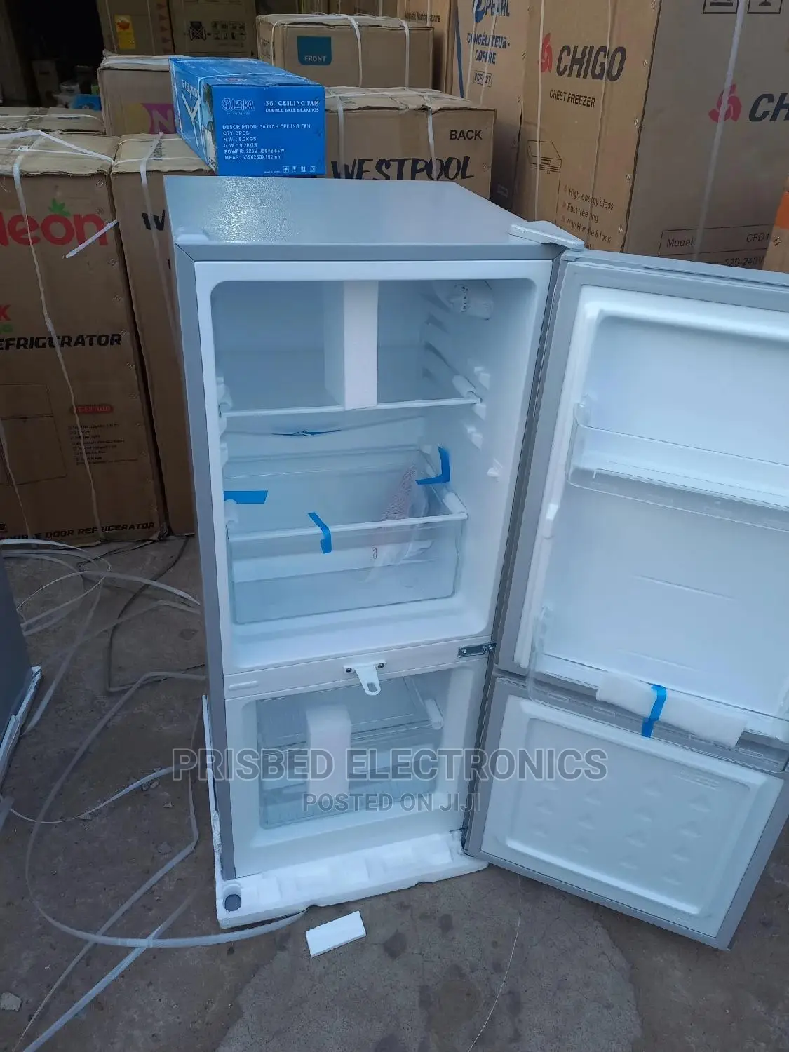 Westpool Durable Fridge 117 Litres Bottom Freezer (4stars)