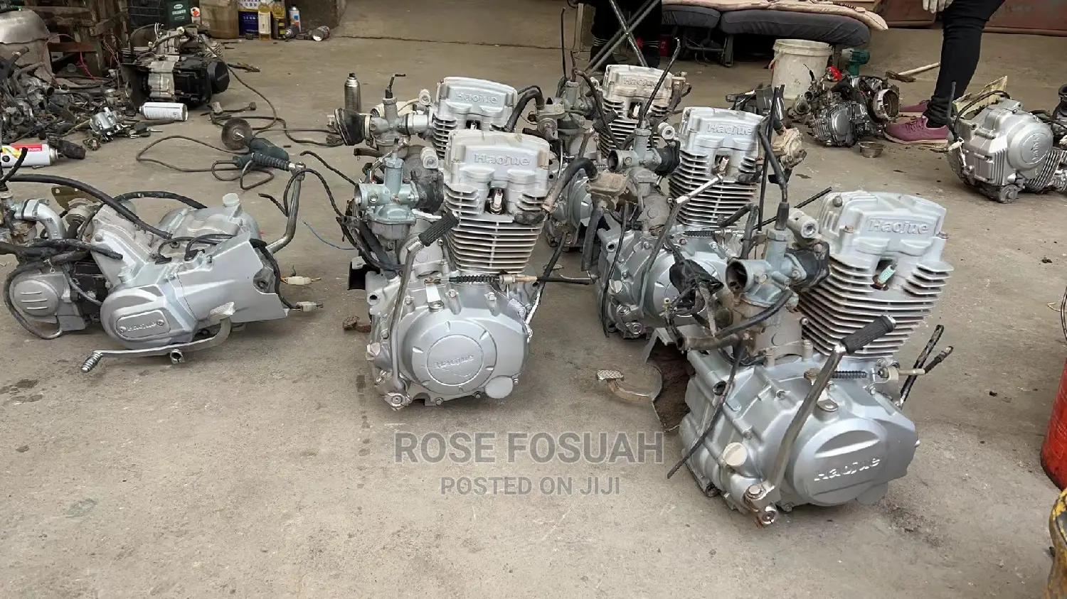 Haojue Hj125 - 8 (125cc) Motorcycle Engine