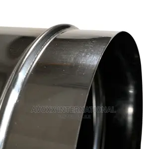 Duravent 6'' X 48'' Durablack Stainless Steel Stovepipe