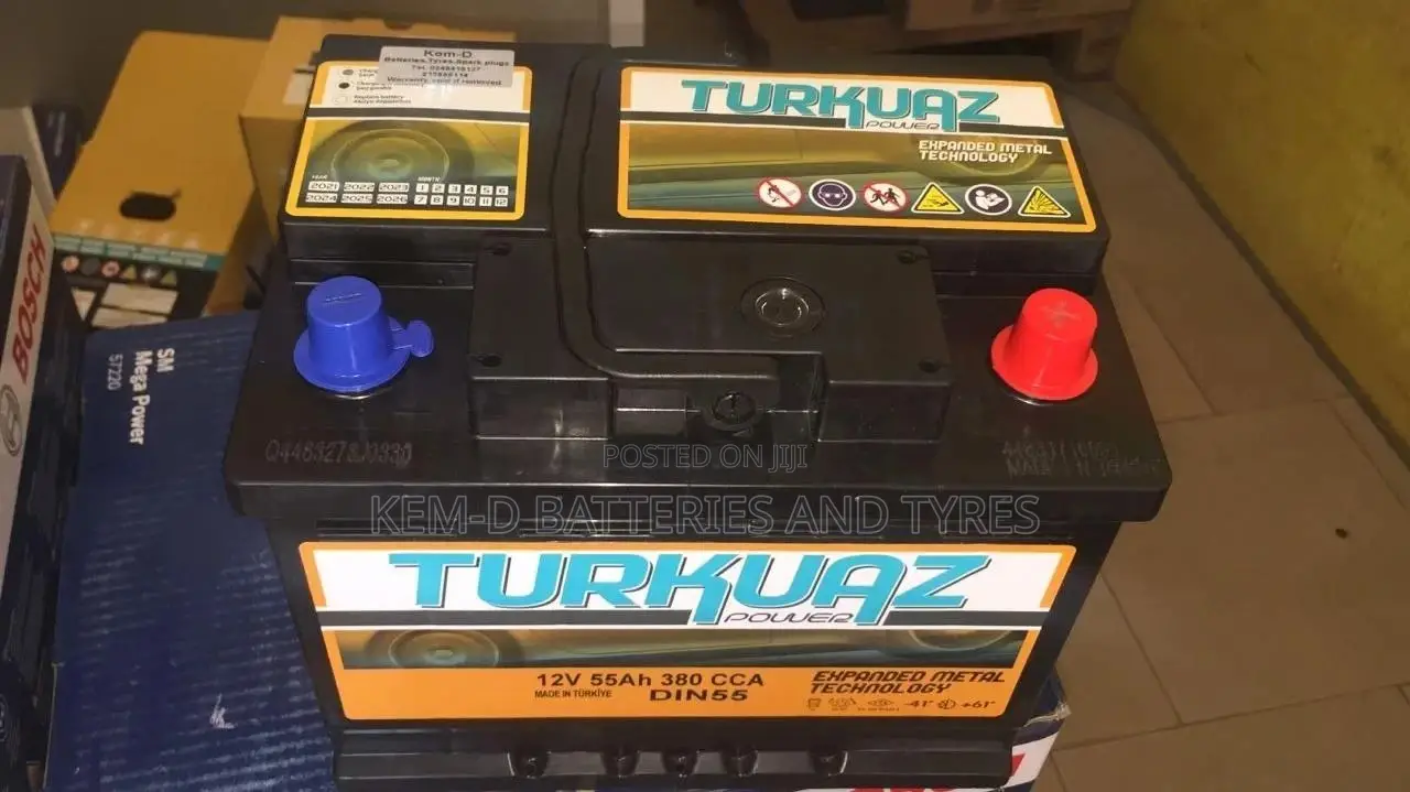 13plates DIN55 Turkuaz Car Batteries