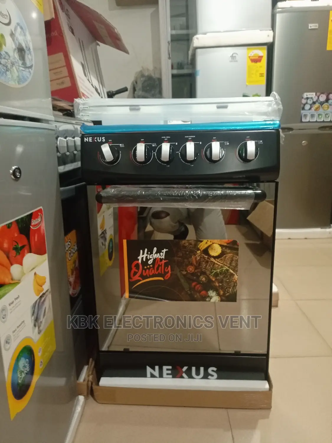 Nexus 50*50 4burner Gas Cooker Oven + Grill