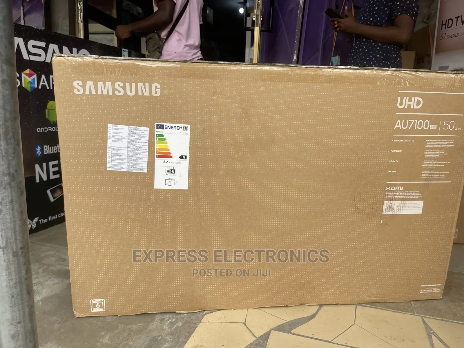 Au7171 50”UHD Smart Quality Display Samsung Tv Best Deal