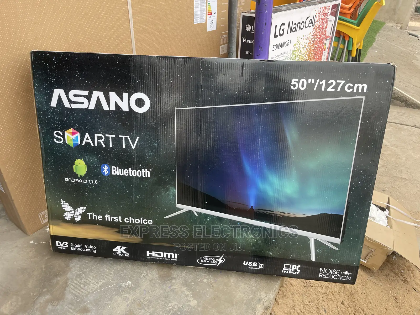 Amazing Deal 50”Quality Display Uhd Experience Asano+Dstv