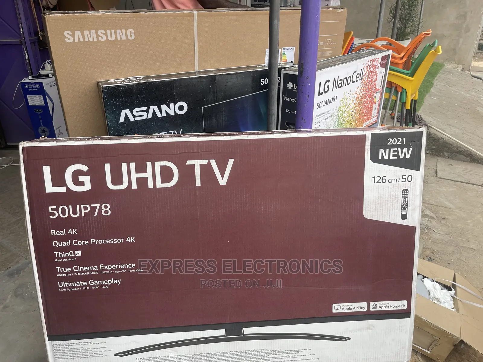 Best Deal 50”Up78 Tv UHD Smart LG Hot Cake +Dstv