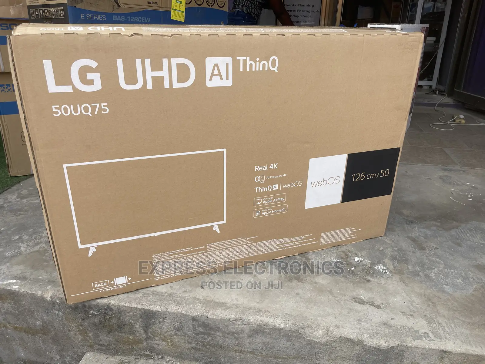 Quality Display 50”50UQ75003 Tv LG UHD Smart +Dstv