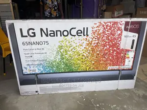 Quality Display 65”Nanocell 75 UHD Smart LG Tv +Dstv