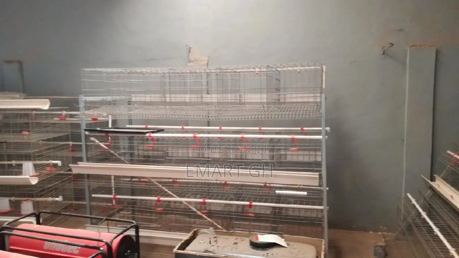 Poultry Cage With Automatic Water System